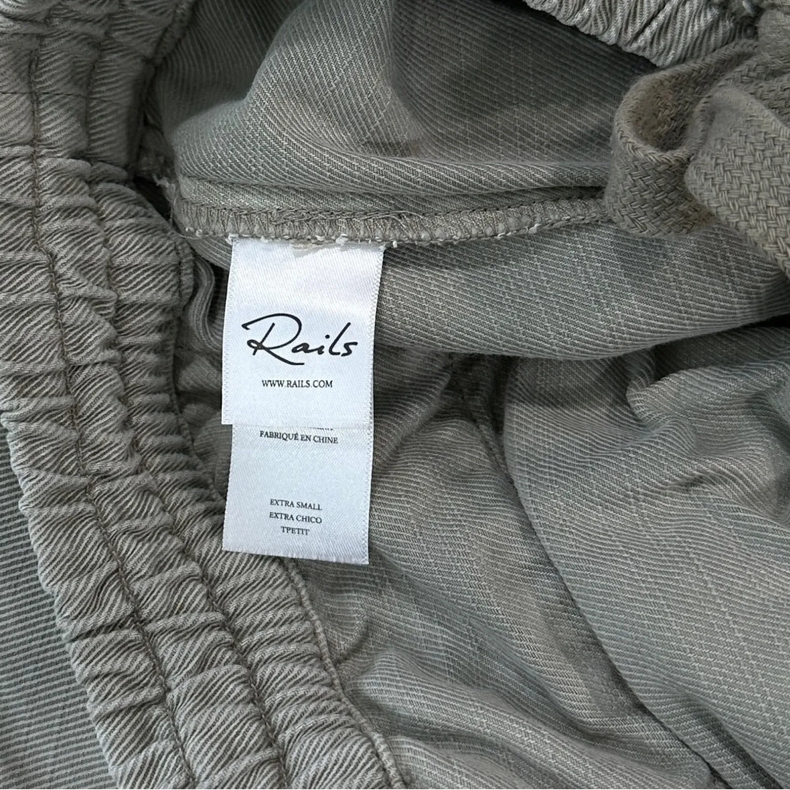 Rails Haven Pant Jogger Pant Sage Green Size XS - Image 8