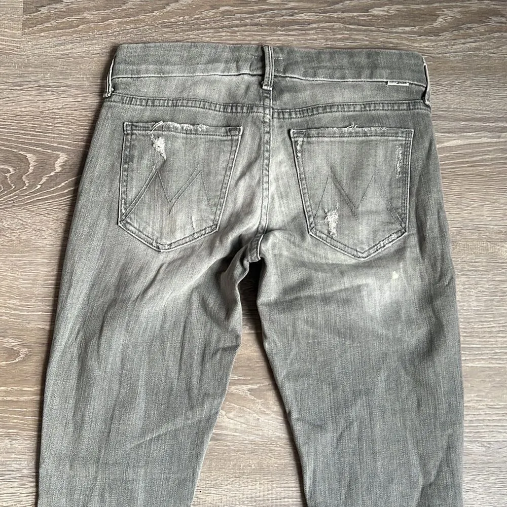 MOTHER The Looker jeans “Holy Smokes Gray Size 26 - Image 12
