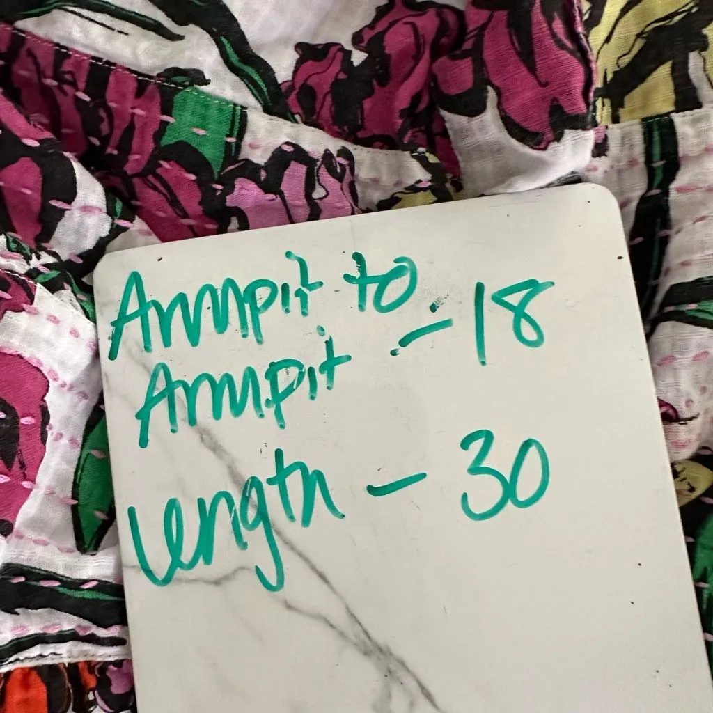 Roller Rabbit Women’s Small Jorales Bibianna Wrap Floral Dress - Image 7