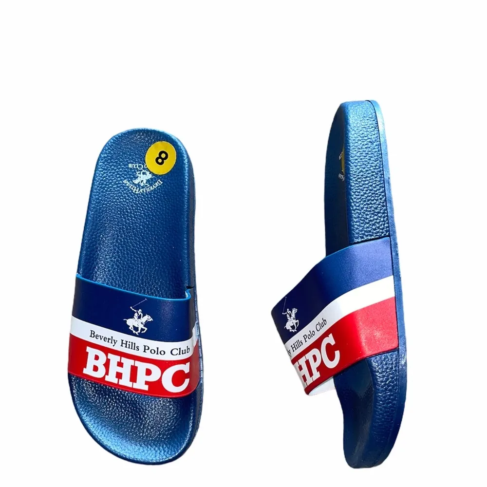 NEW Beverly Hill Polo Club Spell Out Slide - Image 4