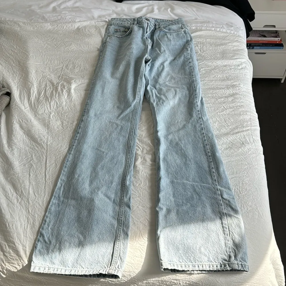 BOA Straight Leg High Rise Jeans Blue - Image 2