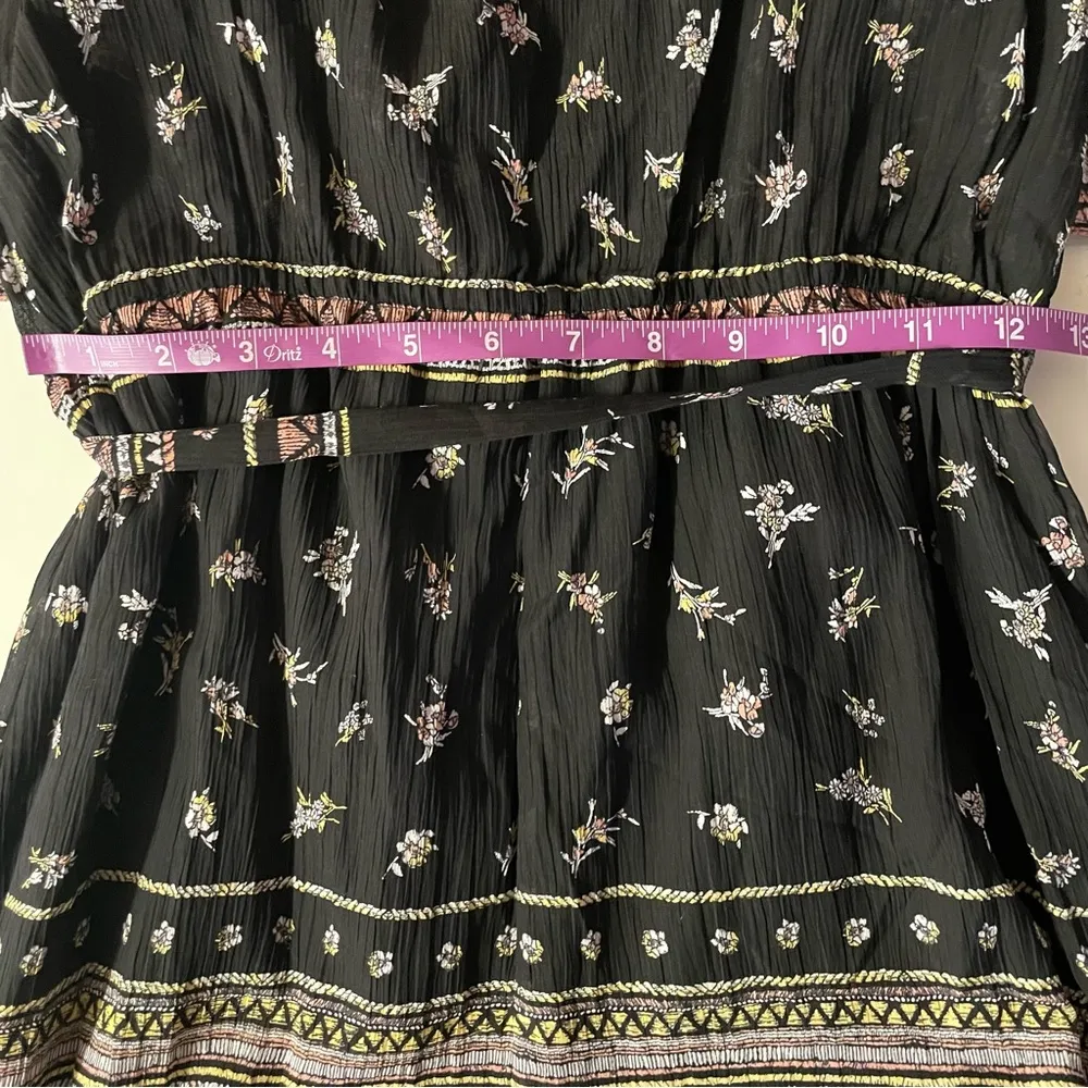 BCBGMaxazria Claudia Multicolored Tiered Off-The-Shoulder Maxi Dress Sz S NWT - Image 8