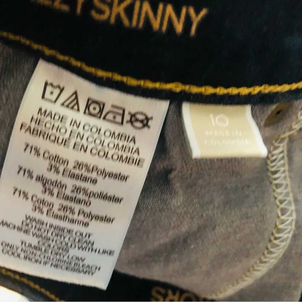 Michael Kors Skinny Stretchy Jeans. Color: Blue. Size: US: 10 - Image 5