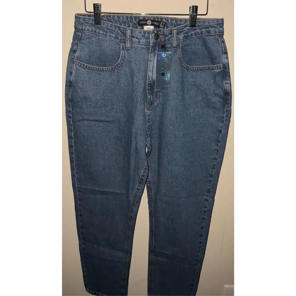 Daisy Street Straight Jeans NWT Blue Size undefined - Image 3