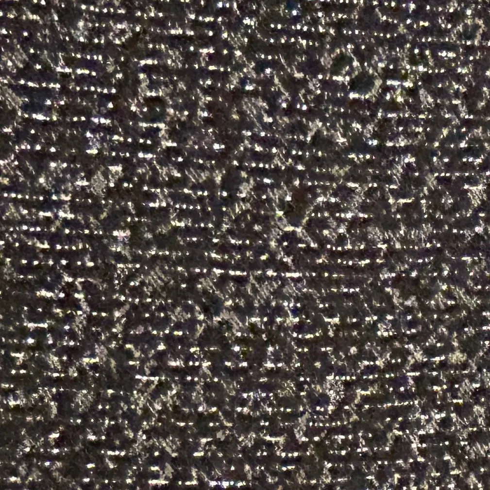 Large Nanette Lepore Metallic silver, black ankle length skinny pants. - Image 5