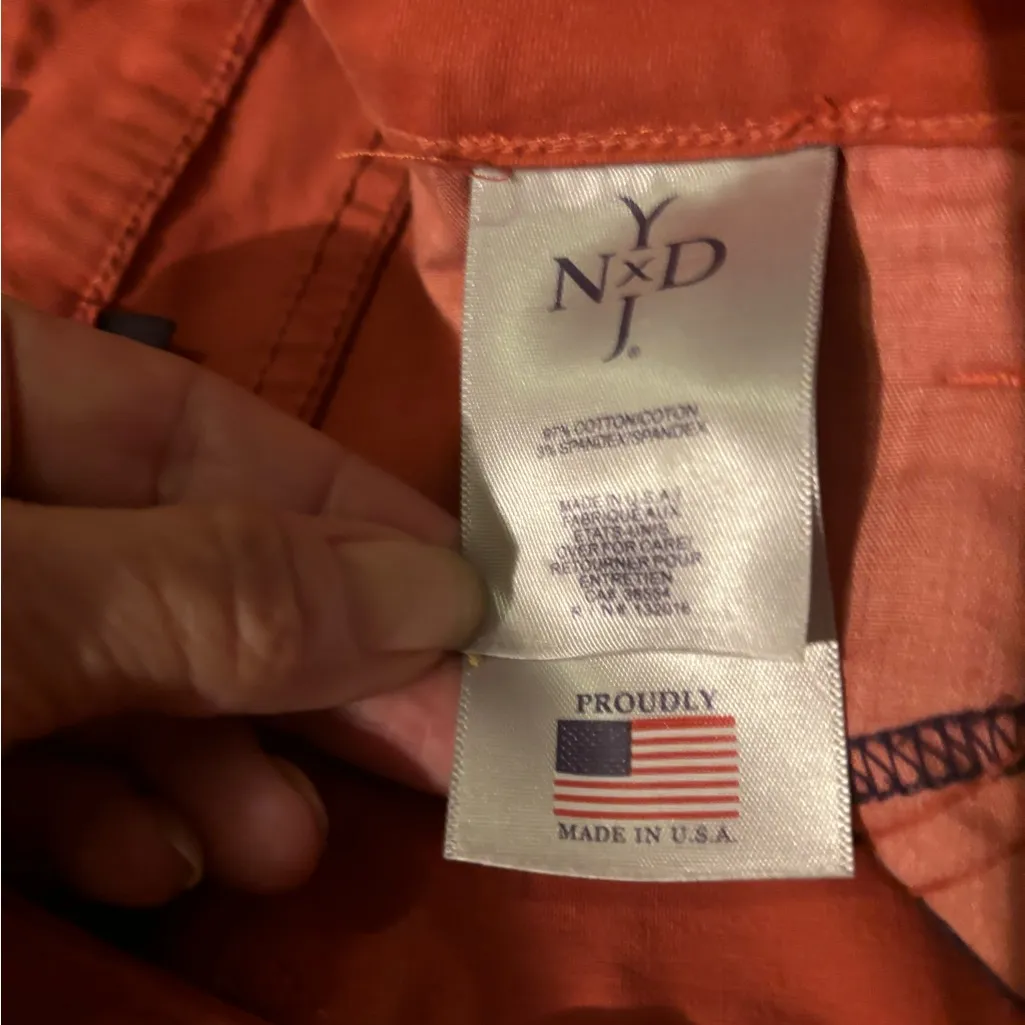 NYDJ - dark wash, zippered ankle jeans, 8.‎ With lift tuck technology. - Image 7