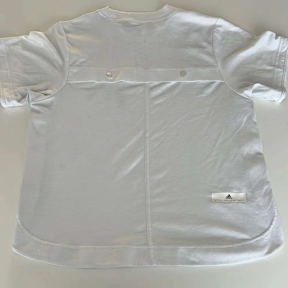 Stella McCartney  x Adidas Athletic Tshirt White Size Small - Image 5