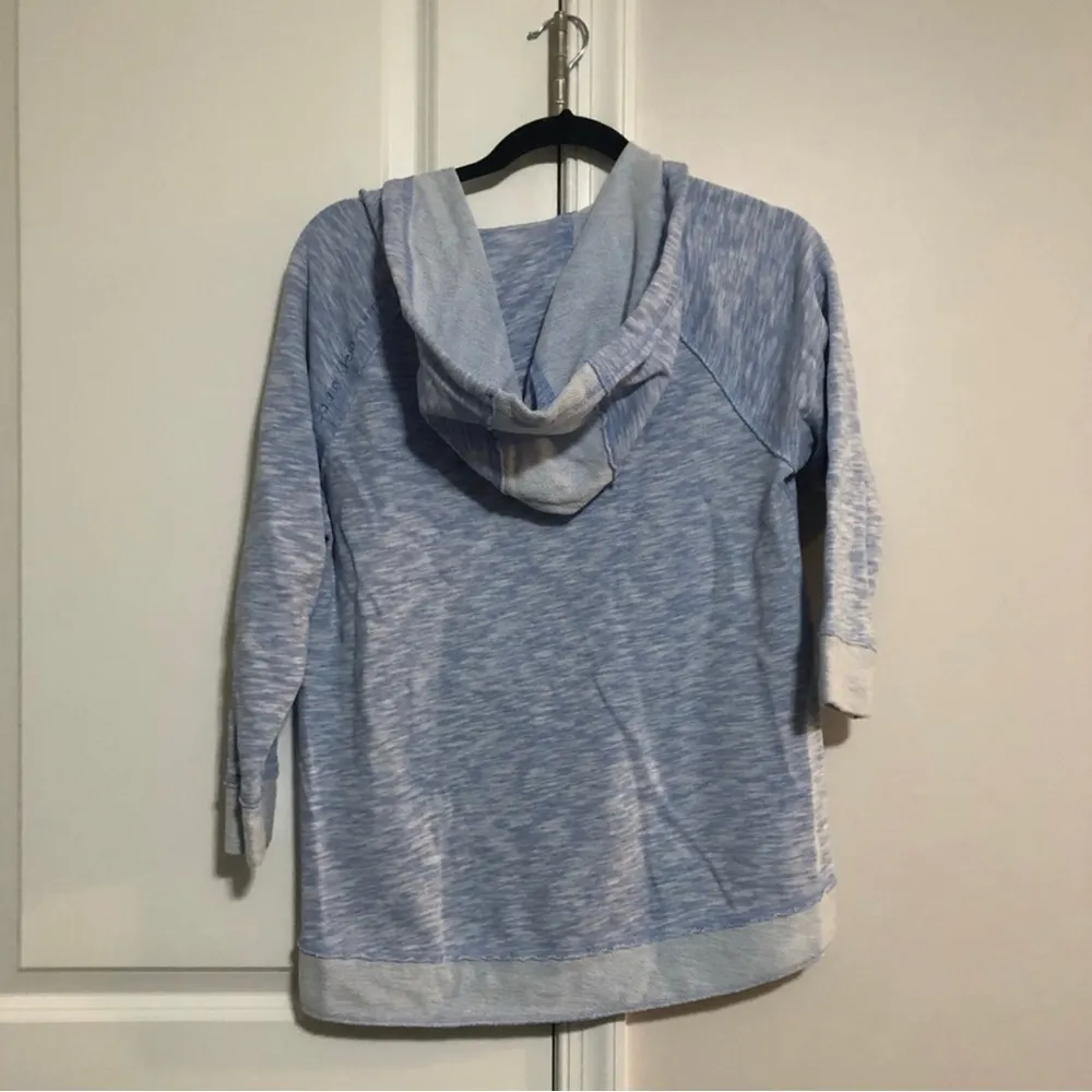 Calvin Klein Performance Blue Hooded Sweatshirt Size Small - Image 2
