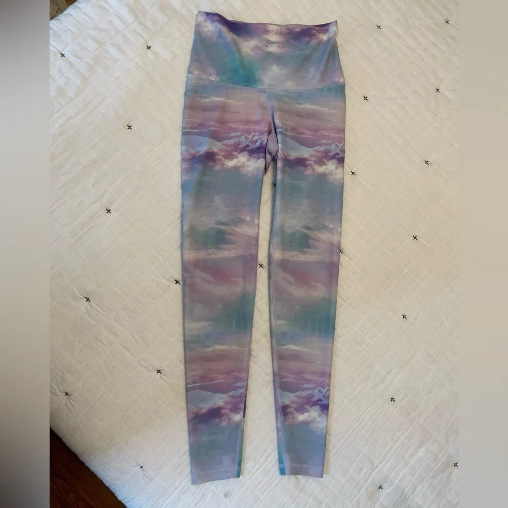 OLD NAVY Active PowerSoft Extra High-Rise Leggings & Racerback Tank Top Size S/M - Image 7