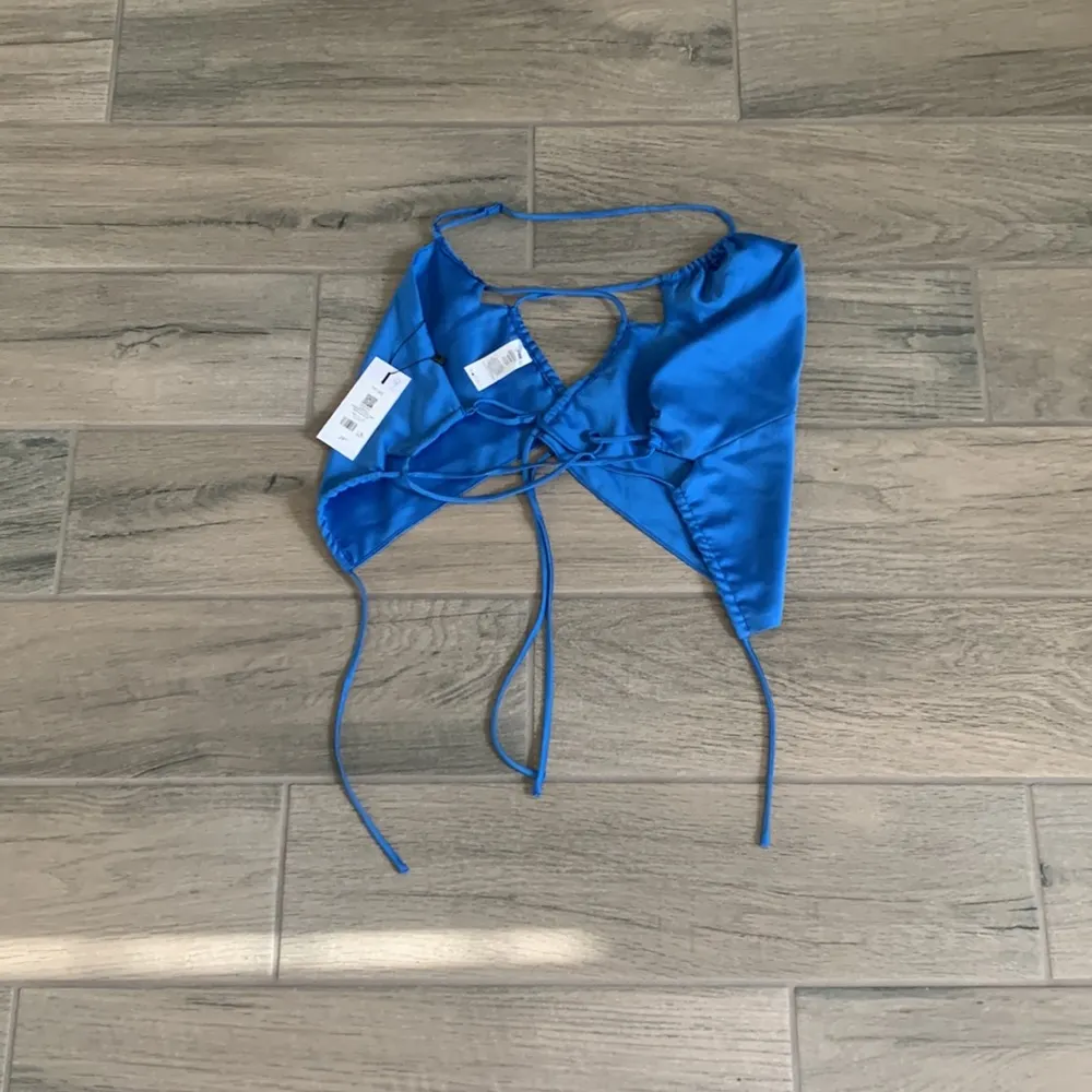 Dynamite square neck cutout cami in nebulas blue - Image 8