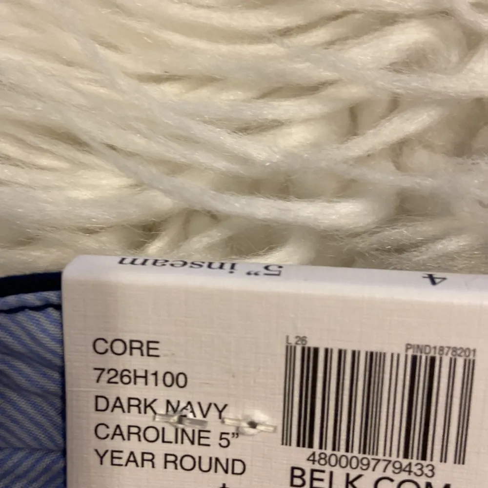 CROWN & IVY Carolina Shorts navy blue brand new 5” inseam waist 30” flat - Image 9