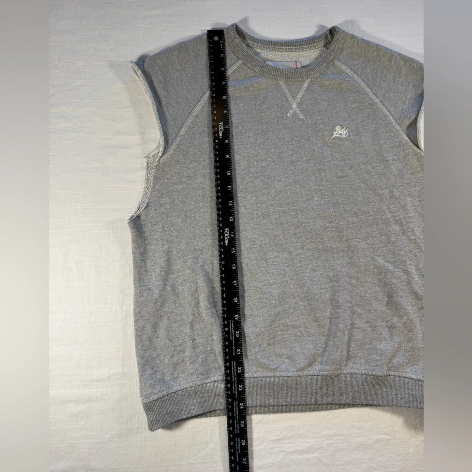 BDG Light Gray Knit Top - Image 4