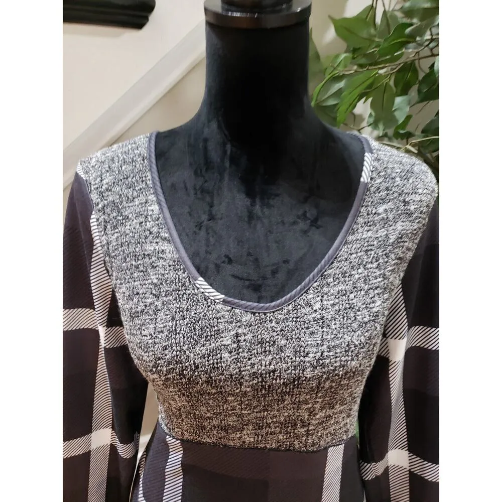 Reborn Women Multicolor Acrylic Casual Round Neck Long Sleeve Sweater Size Large - Image 5