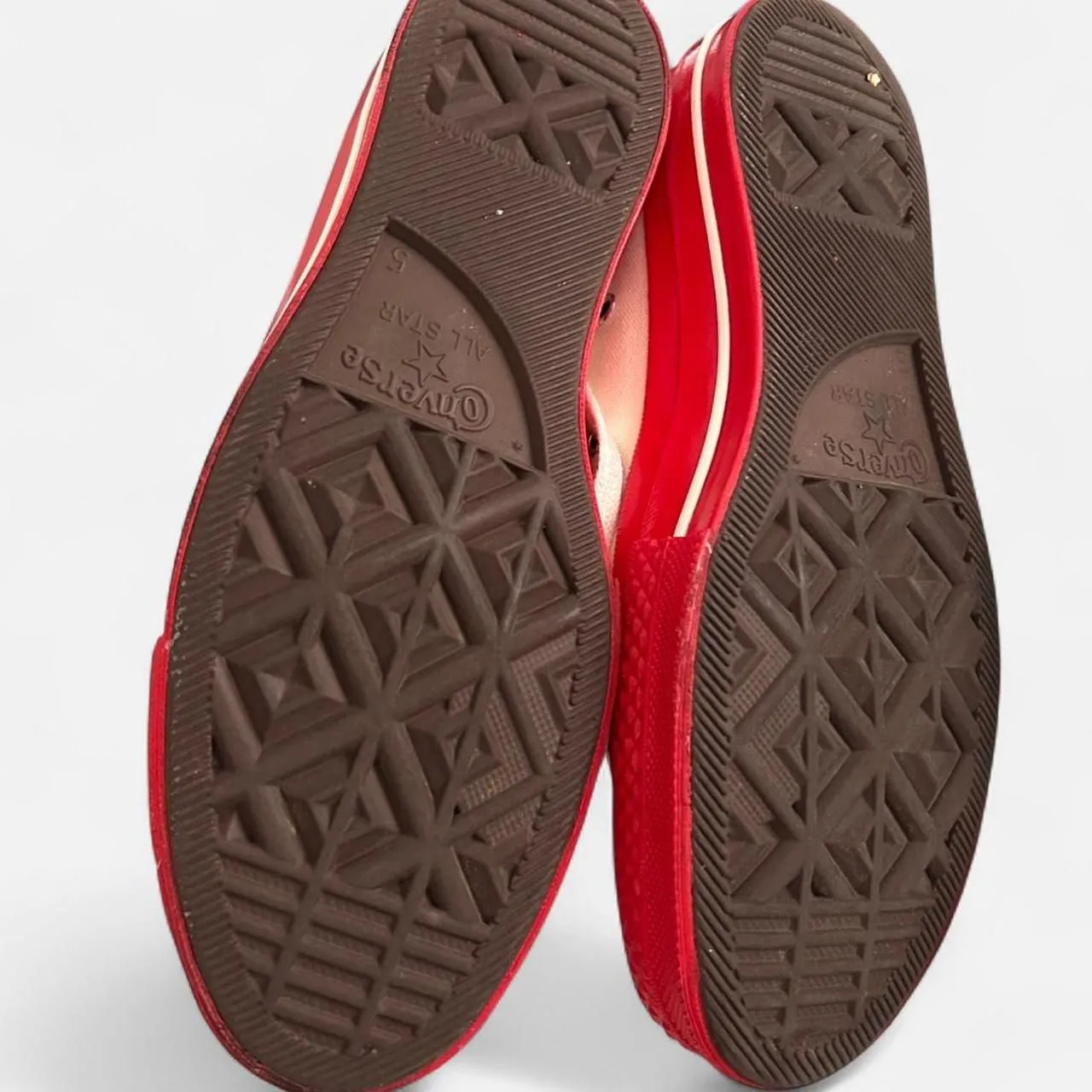 CONVERSE x CDG PLAY Chuck 70 High Red Sole – Heart & Eyes Canvas Sneakers 7W/5M - Image 6