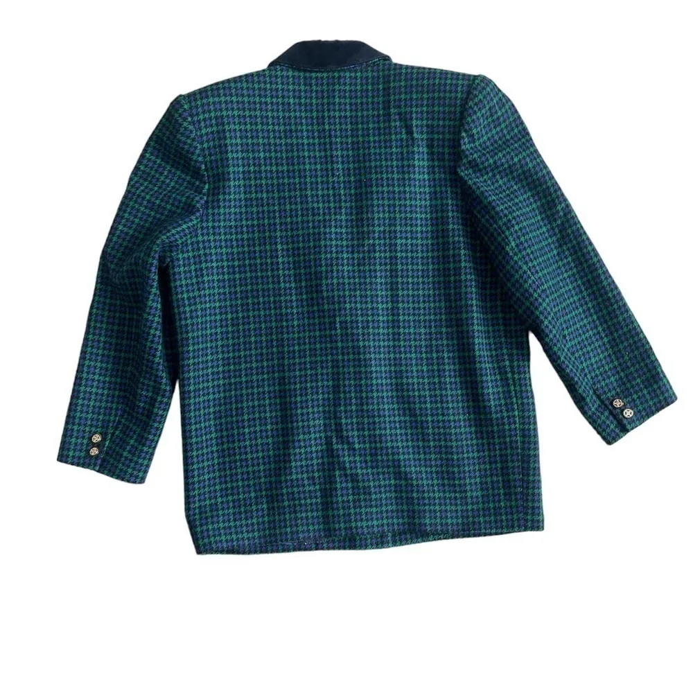 MG SABLE Vintage Two Piece Blazer and Skirt Set, size 42 Green - Image 3