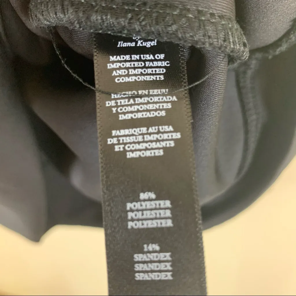 Koral Titrate Metallic Scuba Hoodie Small Black Silver NWT $295 Retail - Image 6