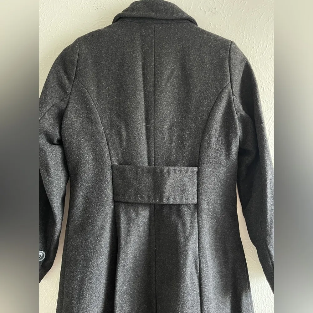 Wool Coat Single Breasted - Image 5