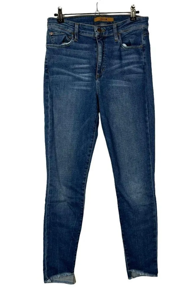 Joe's Jeans The Charlie High Rise Skinny Ankle Frayed Hem Jeans 29 - Image 2