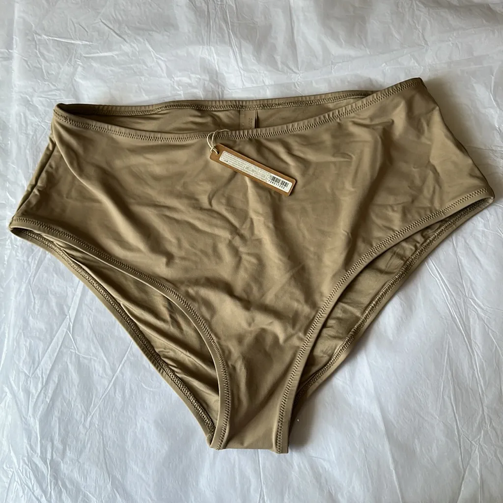 Skims Swim Bikini Set tang bikini top size XL color‎ Desert NWT - Image 3