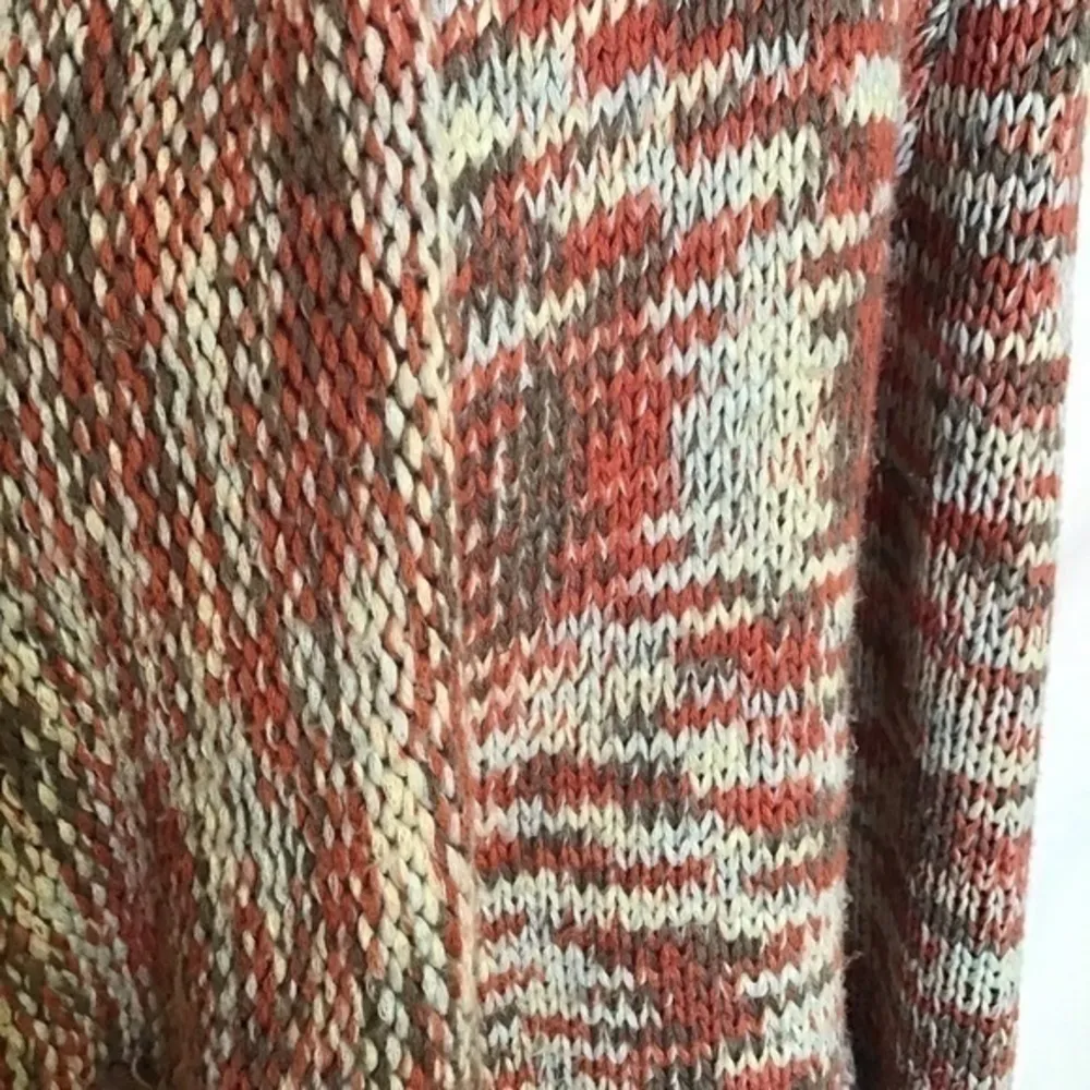 Skies are blue space dyed boho cardigan - Image 8