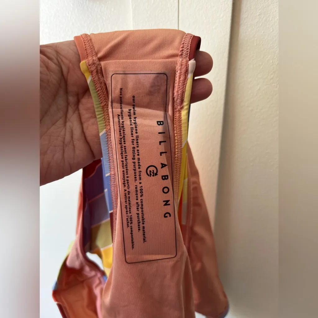 Billabong NWOT Bikini Bottom Brighter Daze Size Large‎ - Image 13