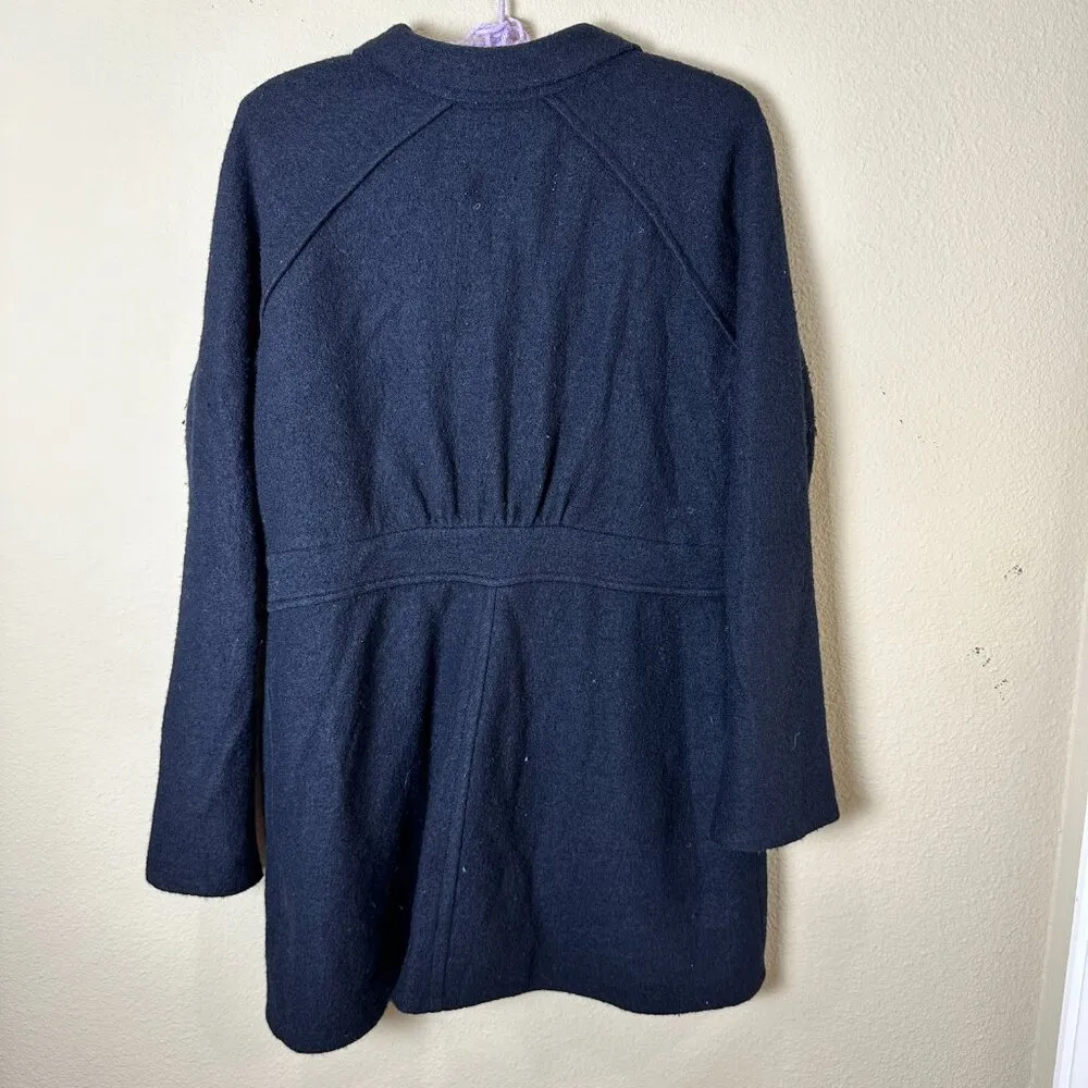 ANTHROPOLOGIE Sparrow Boucle Sweater Knit Blazer Coat Cardigan Size XL - Image 7