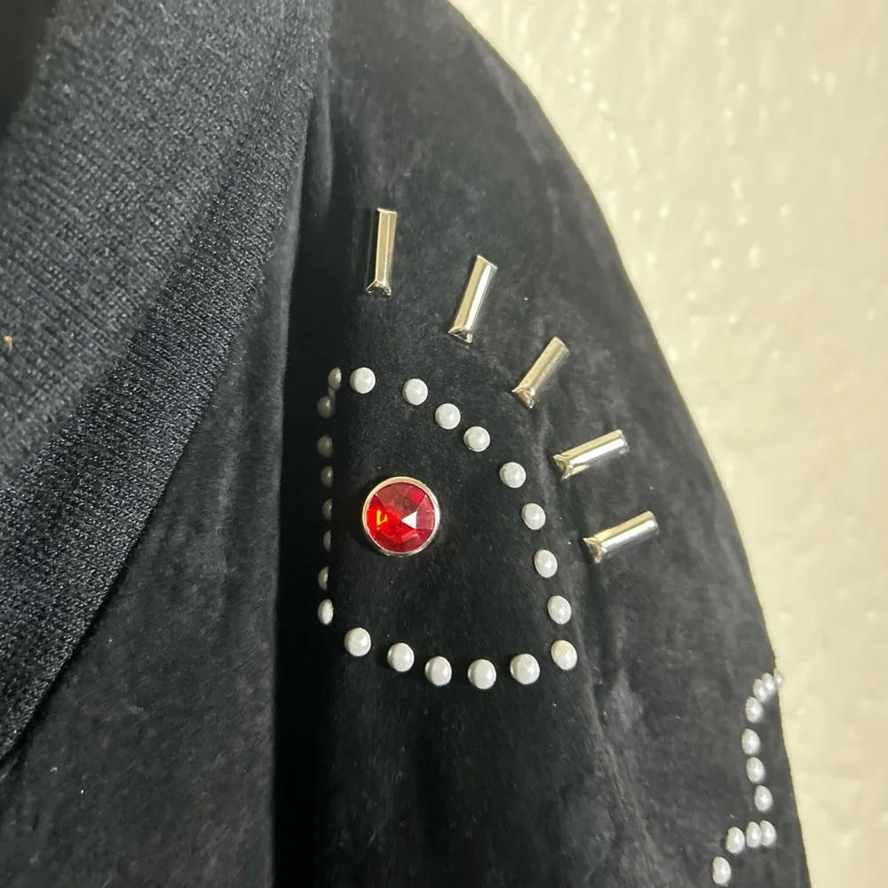 Vintage‎ Positano pelle Italian genuine leather black jacket women’s size small - Image 6