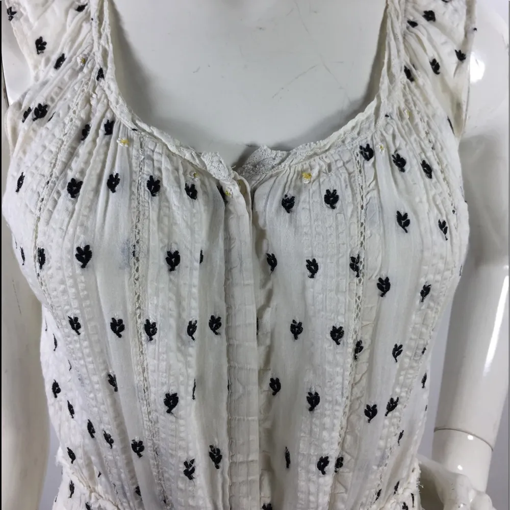 LoveshackFancy embroidered Tiered Dress Size XS - Image 15