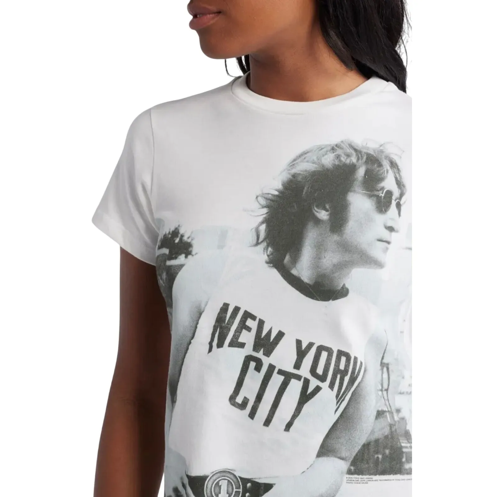 DAYDREAMER John Lennon New York City Vintage Tee Size M New w/o Tag MSRP $88 - Image 4