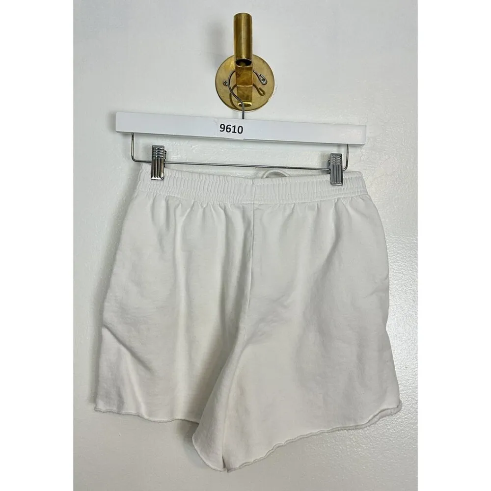 BDG Jogger Shorts in White Size Small - Image 4