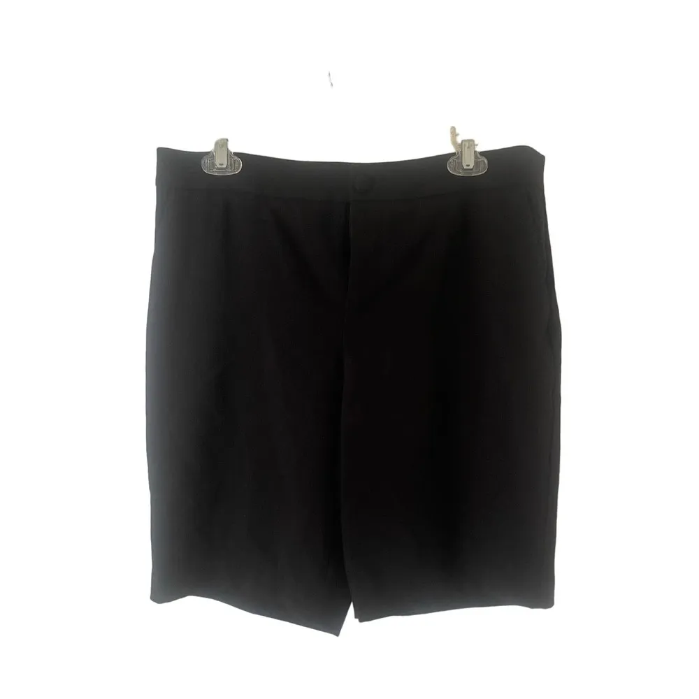 Laundry by Shelli Segal Black Trouser Tailored Dress Shorts, size M, B72, $42 - Image 8
