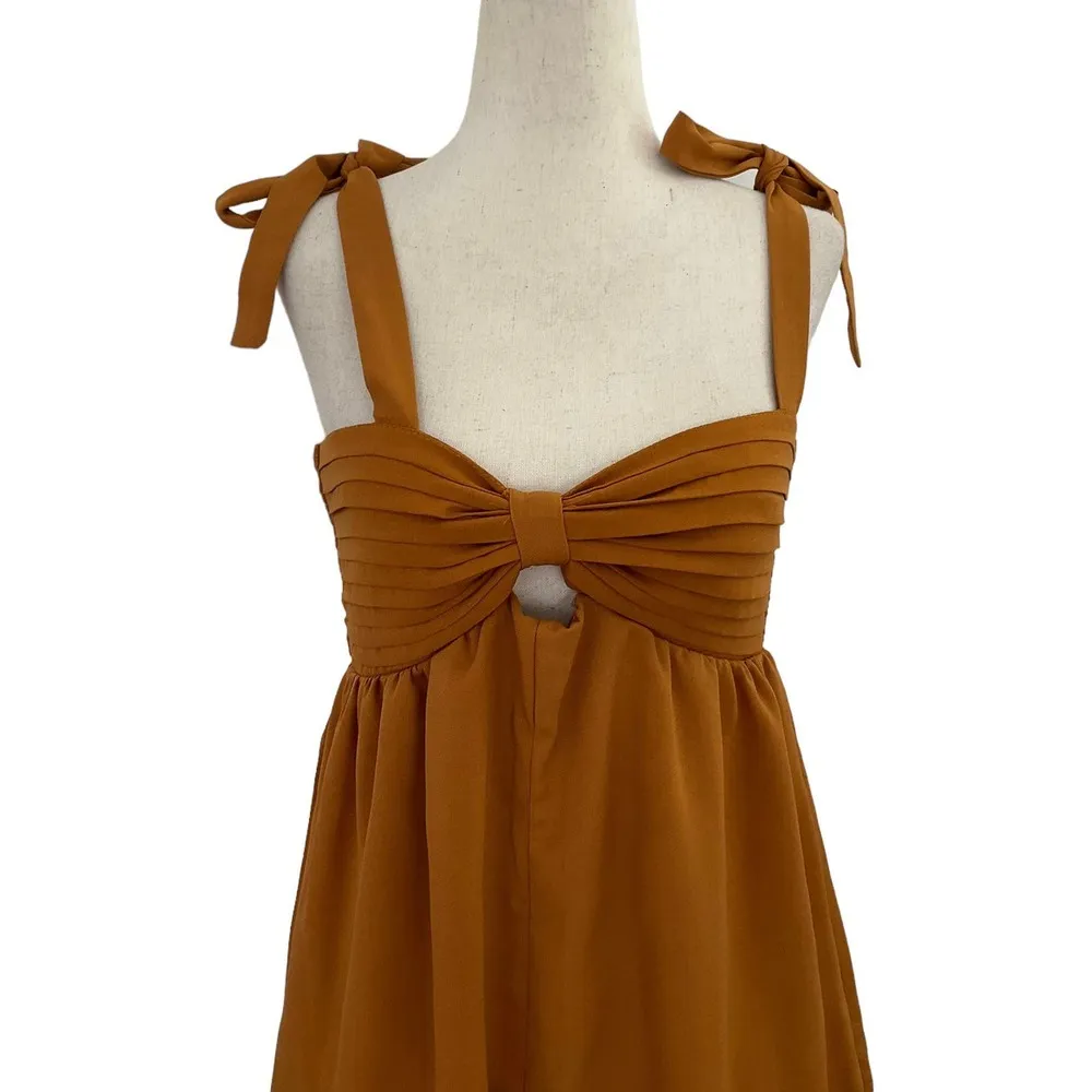 Vestique Brown Brambles Romper Women Size Small NWT | 45-45 - Image 2