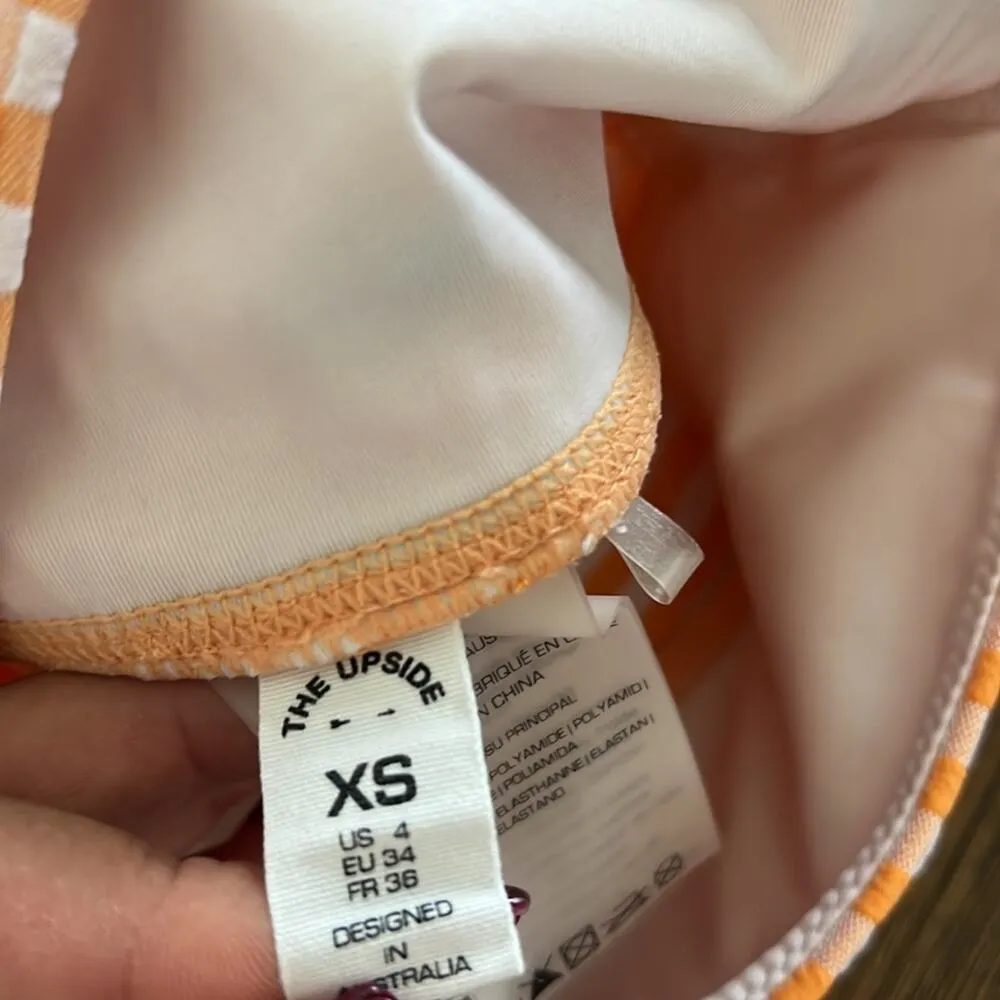 The Upside Yellow Check Active Pants Legging XS - Image 8