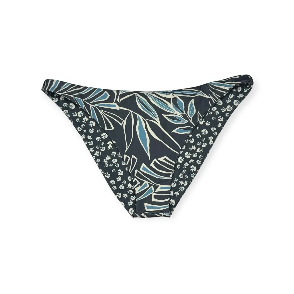 new Salty Crew ✿ Rattan Palms Seamless Reversible Bikini Bottom ✿ Fin Blue ✿ XL - Image 8