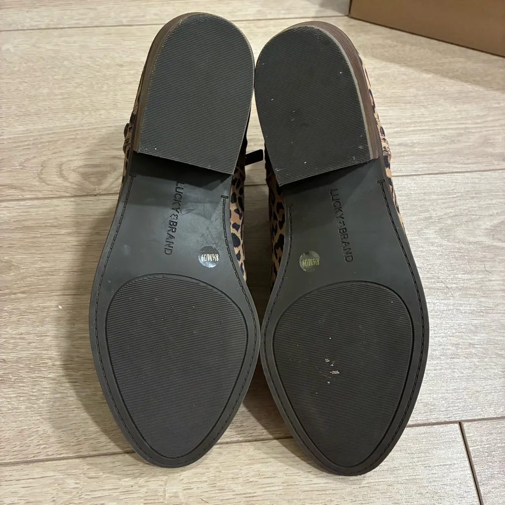 Lucky Brand Women’s Fhuna 2 Natural Multi Ankle Bootie Cheetah Leopard Size 8.5 - Image 7