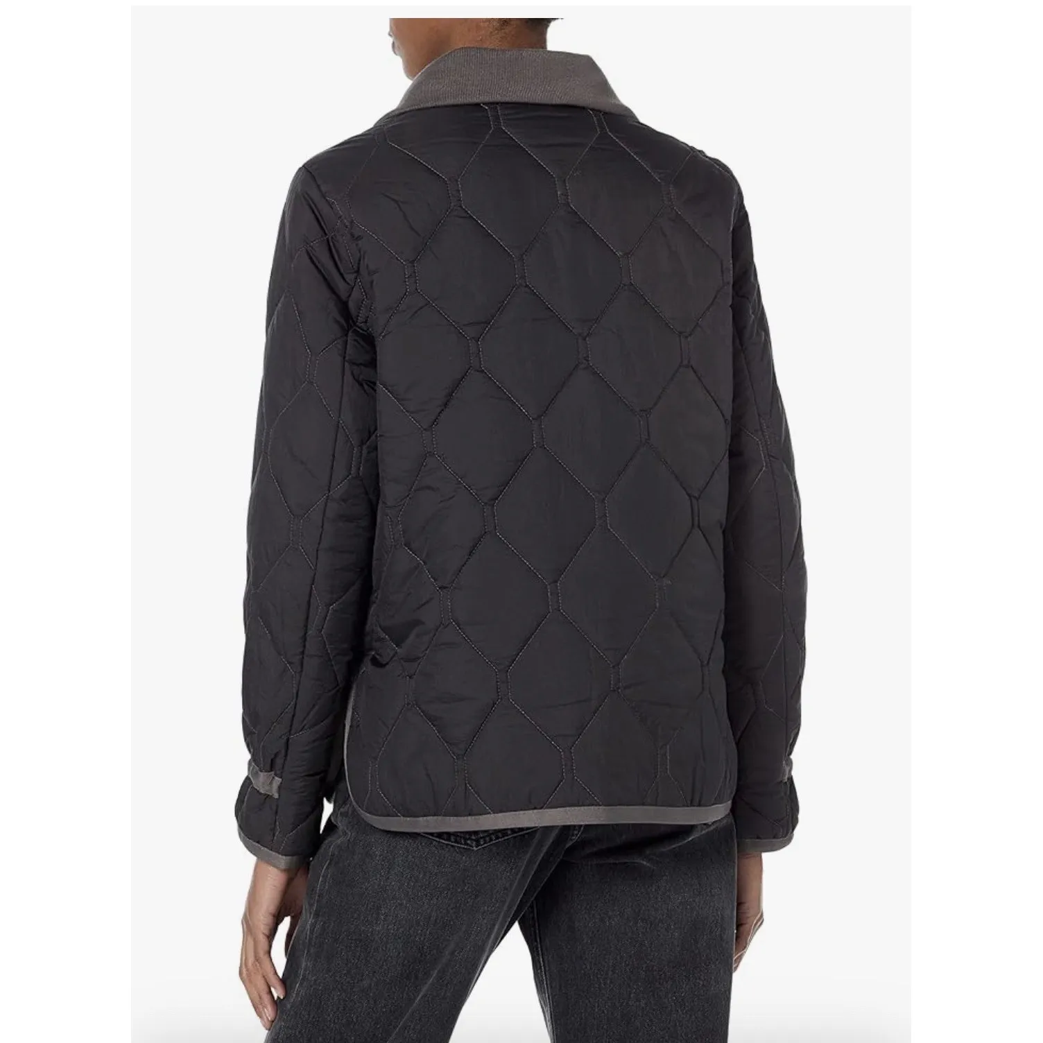 Andrew Marc Women's Devoe Relaxed Fit Puffer Quilted Jacket Barn Coat Size XL - Image 2