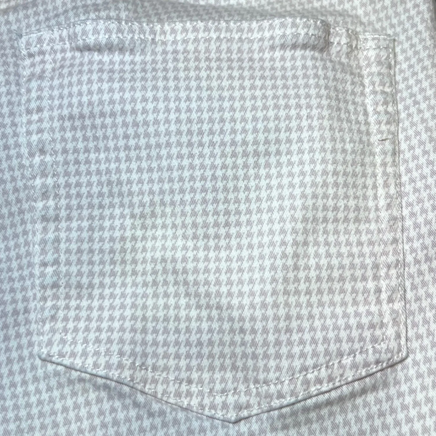 Chaps Ankle Pants Womens  12 Grey Gingham Check Stretch Casual Work Everyday - Image 13