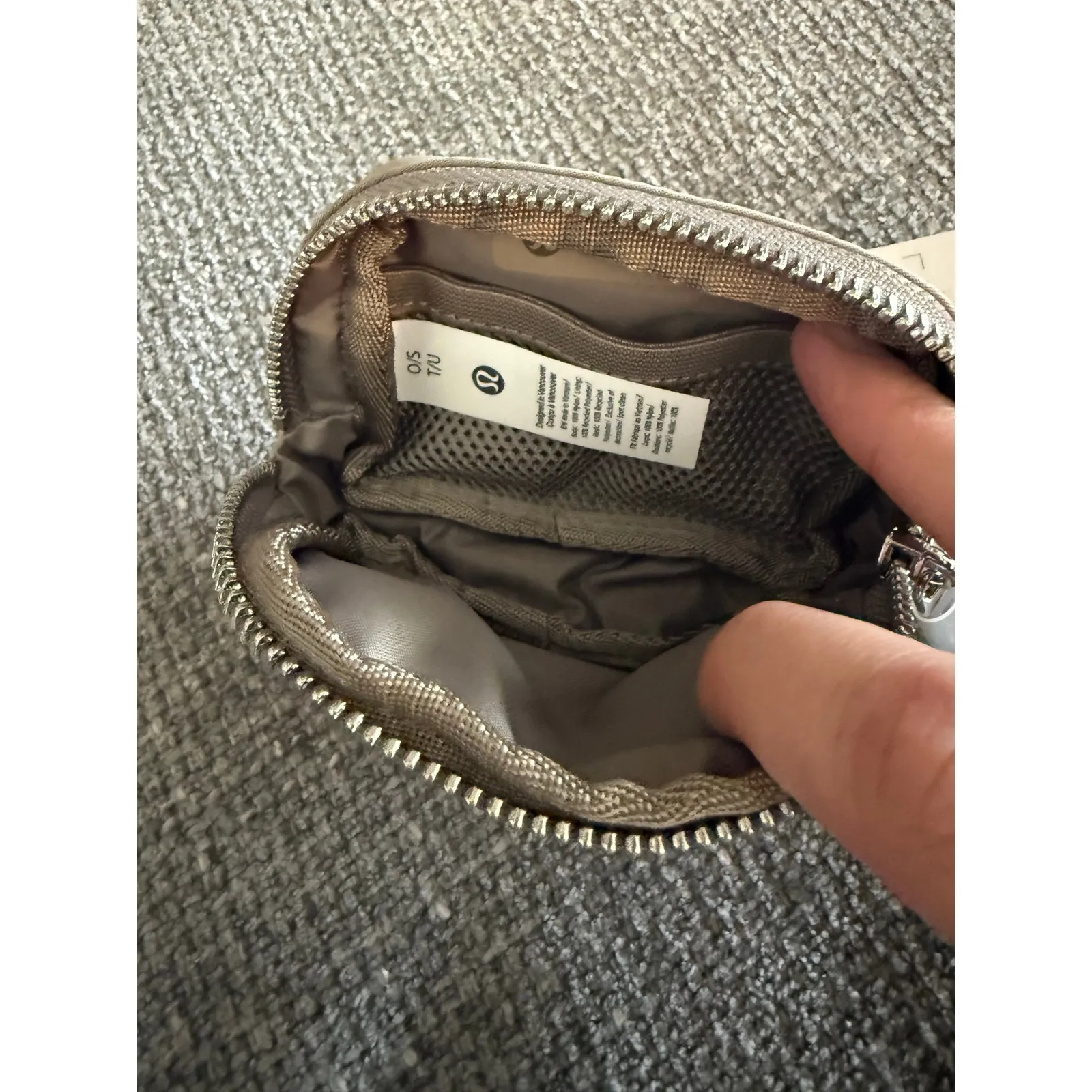 NWT Lululemon Everywhere Belt Bag Nano- Warm Ash Grey - Image 6