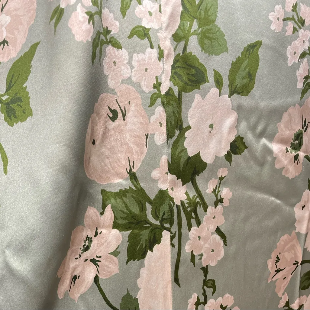 NWOT Reformation Veria Silk Halter Dress in Tarragon Size 6 - Image 10