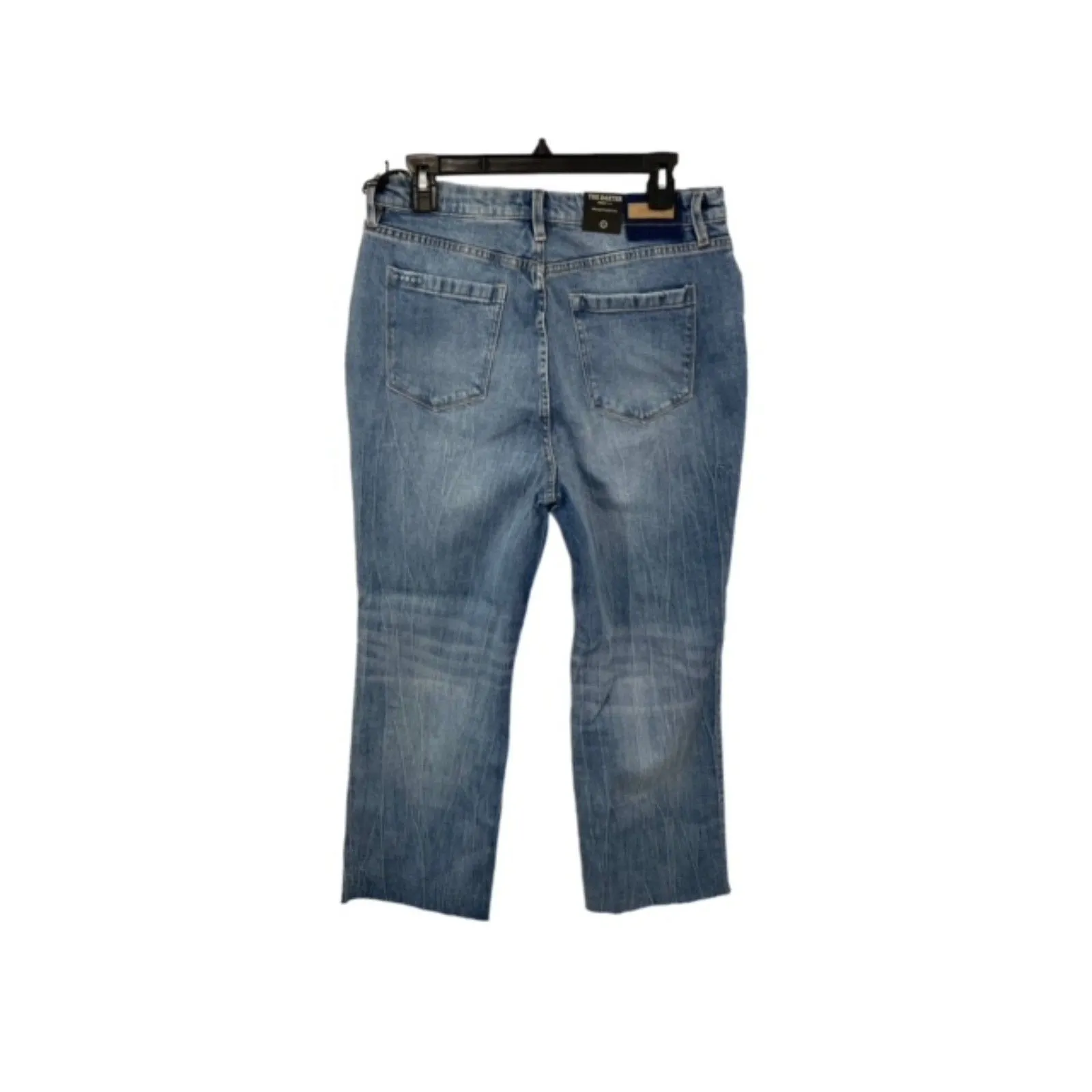 NWT Blank NYC Baxter Ribcage Straight Leg‎ Raw Hem Denim Blue Jeans Size 31 - Image 3