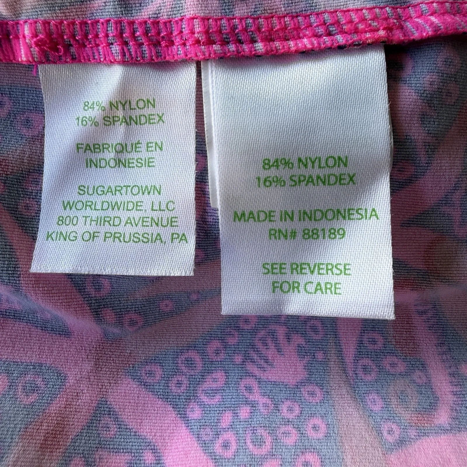 Lilly Pulitzer Johana Coverup Dress UPF Sz Small Star Search Passion Fruit Pink - Image 7