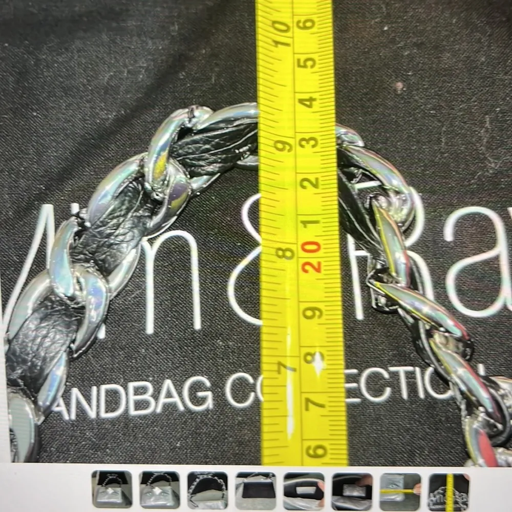 Mim and Ray beautiful London bag Silver - Image 7