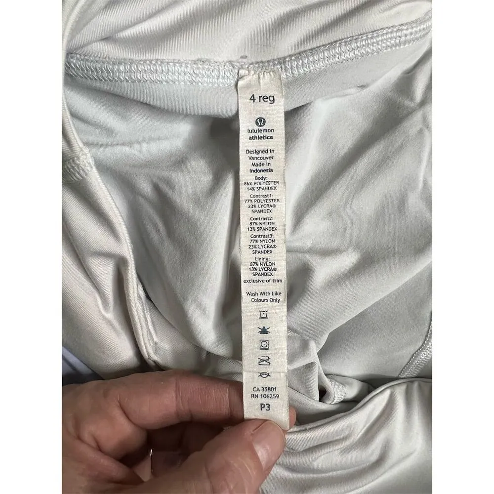 Lululemon Women's Pleated Tennis Skirt Size 4 Light Blue Short - Image 6