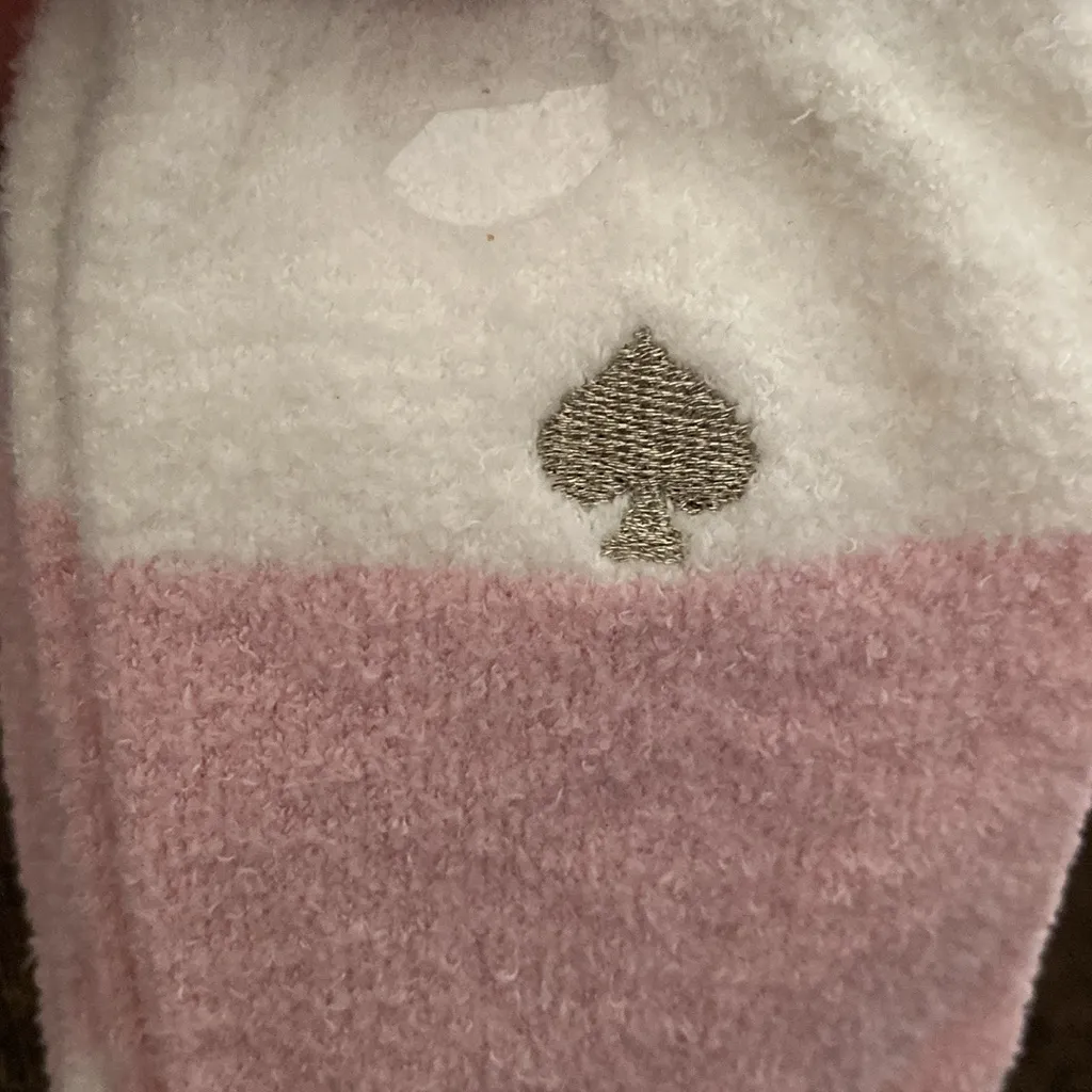 Kate Spade 2 Pair Home Socks
43KK474067TA-Pink‎ Crew
Shoe Size 4-10 - Image 4