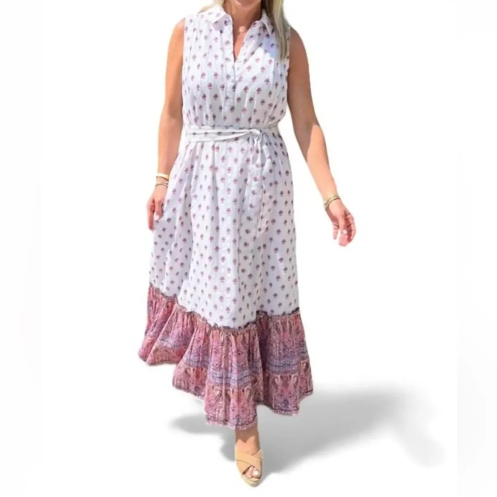 Cleobella Nayeli Ankle Dress size Large L - Image 4