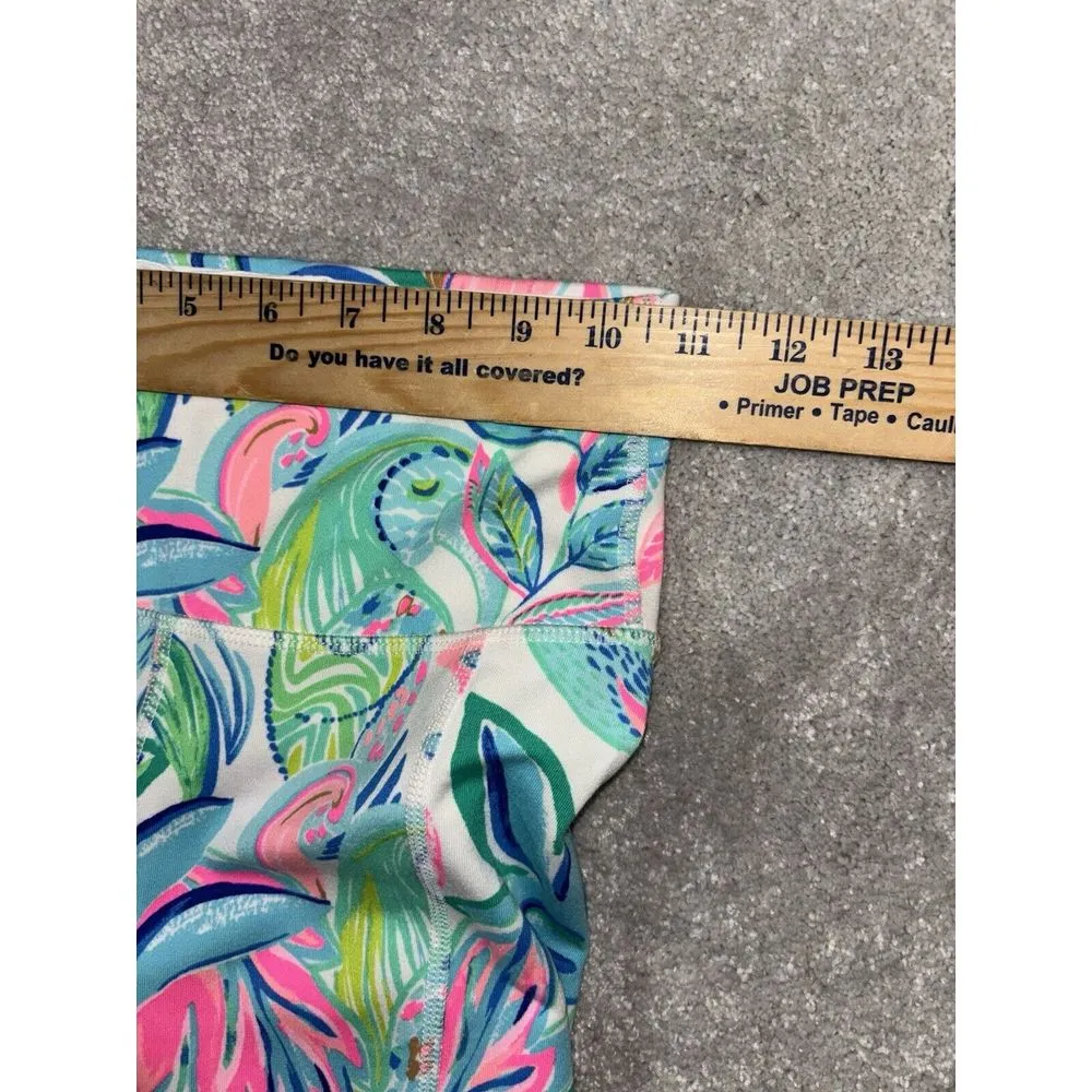 NWT Lilly Pulitzer Xxs Luxletic Weekender HR Leggings Toucan Do It‎ Better - Image 7