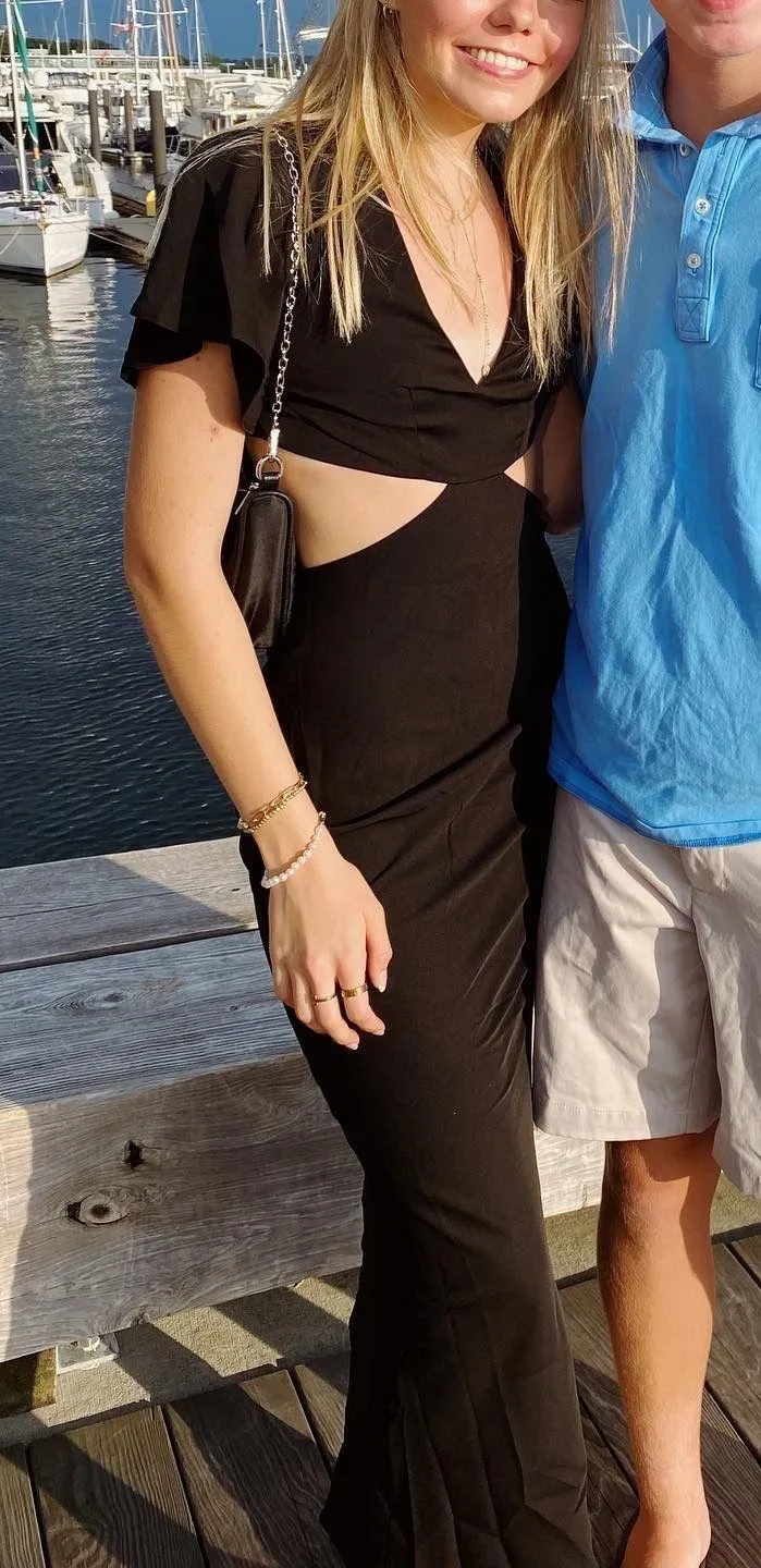 Princess Polly Black Dress - Image 2