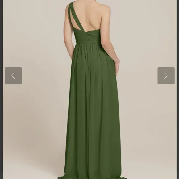 AW Grace Bridesmaid Prom Formal Special Occasion Wedding Guest Dress, 12, Blue - Image 4