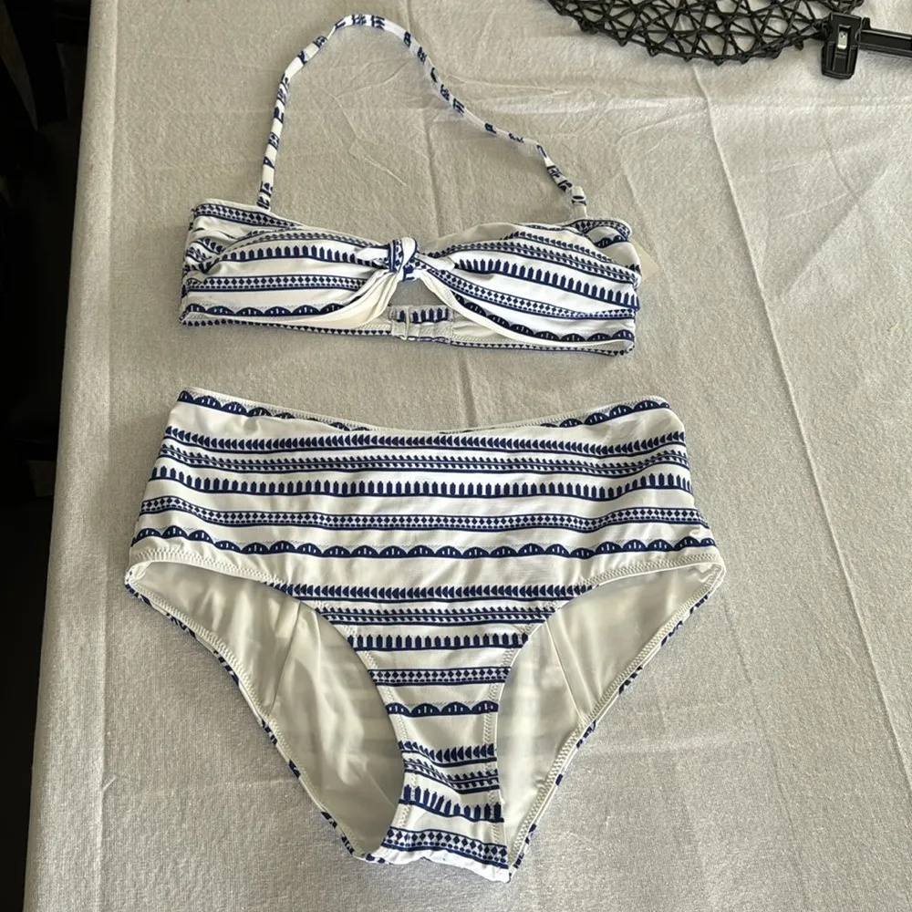 Lemlem Ava Bandeau Top, Large and Yani High waist bikini set, size Large, $370 - Image 12