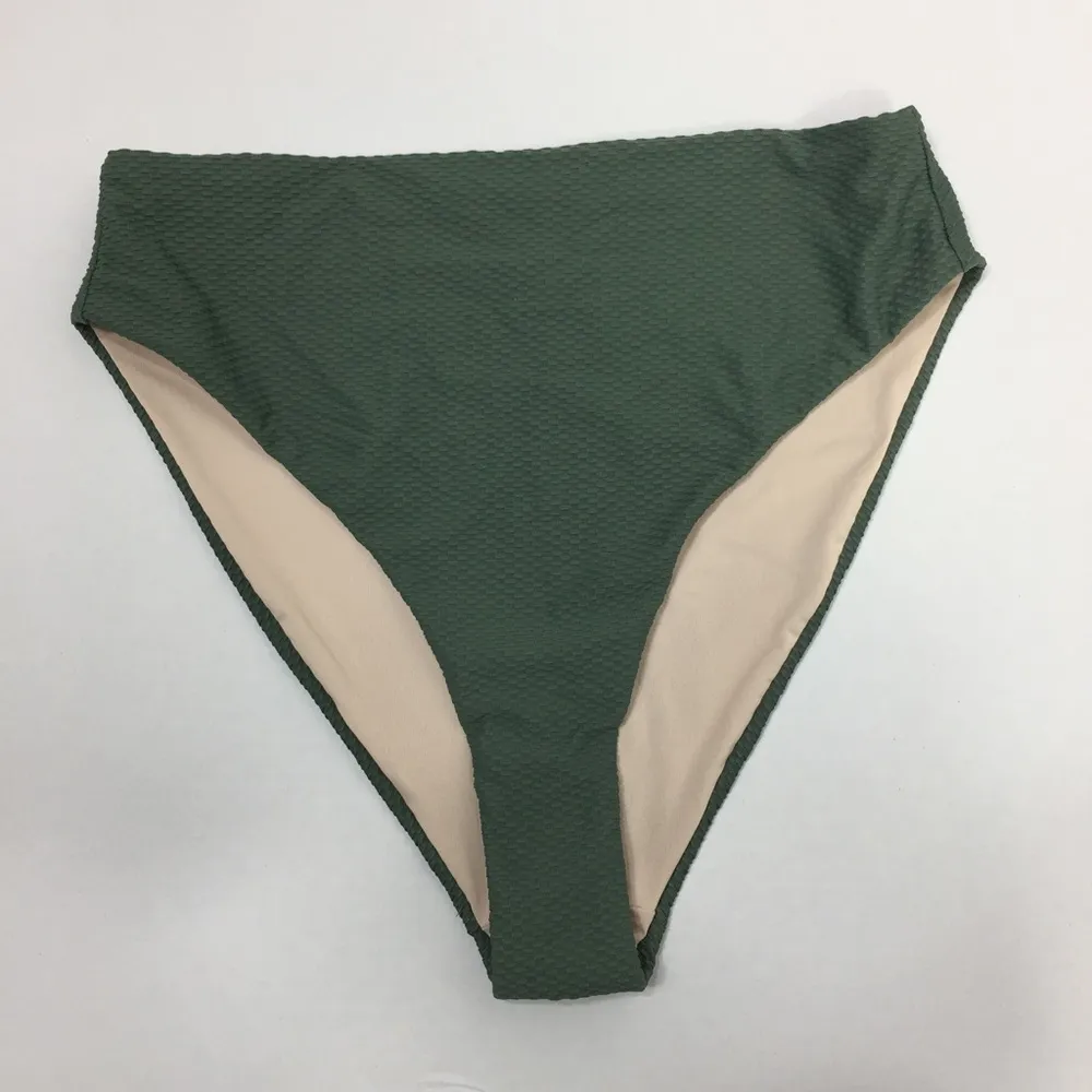 Chelsea28 Easy Retro High Waist Bikini Bottoms M - Image 5